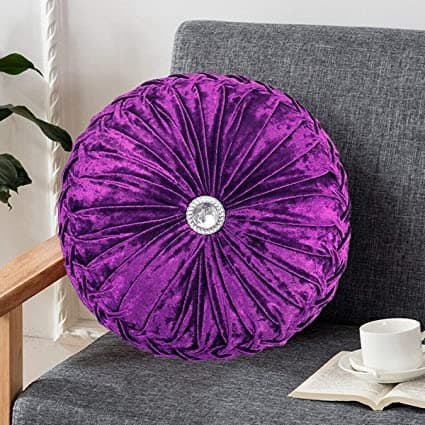 Round discount pink pillows